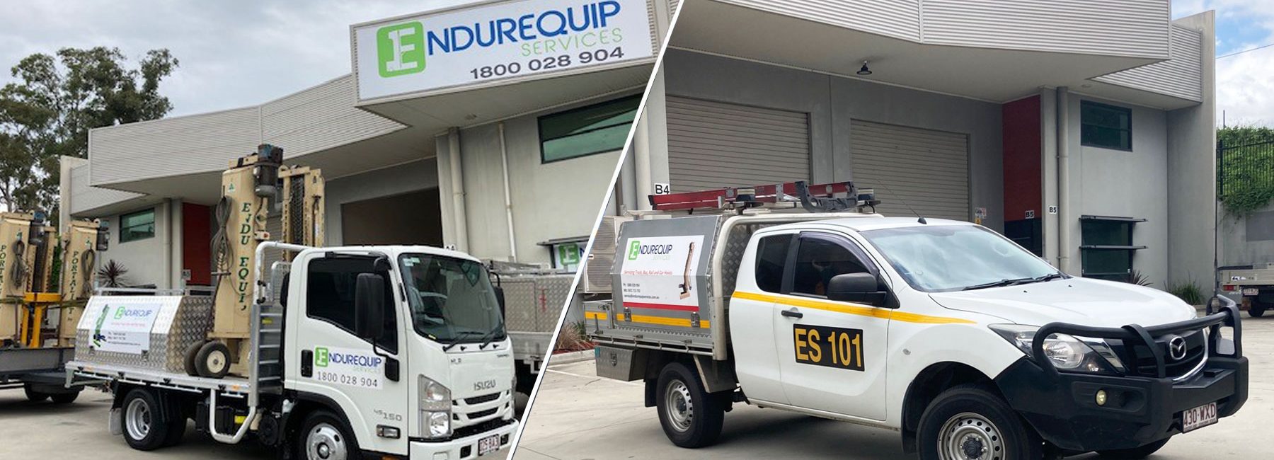 Endurequip Services, Sumner, Brisbane service and maintain all makes and models of heavy vehicle / column hoists including truck hoists, bus hoists and rail hoists.